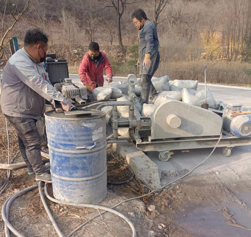 界首路面下沉注浆